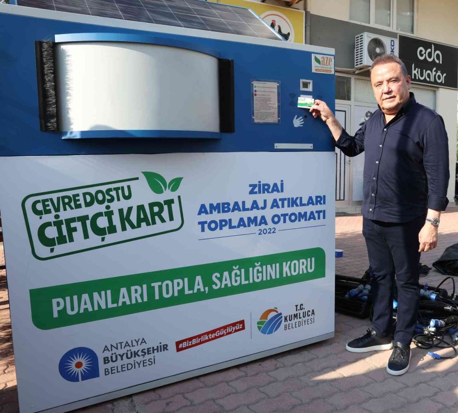 Antalya’da Zirai Ambalaj Atığı Sorunu Çözülüyor