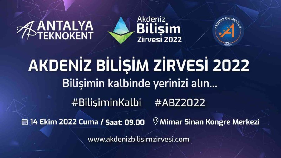 Bilişimin Kalbi Antalya’da Atacak