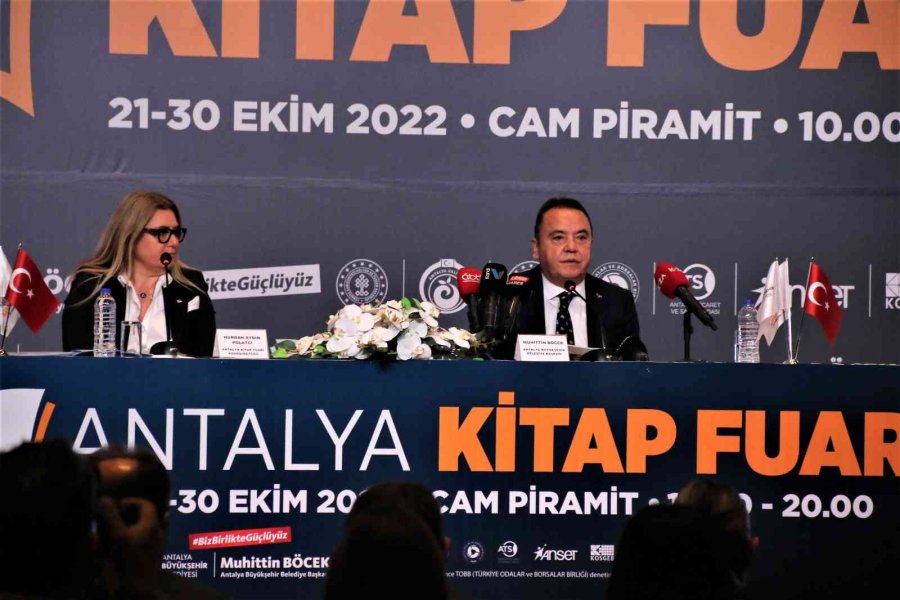 Antalya’da Kitap Şöleni Başlıyor