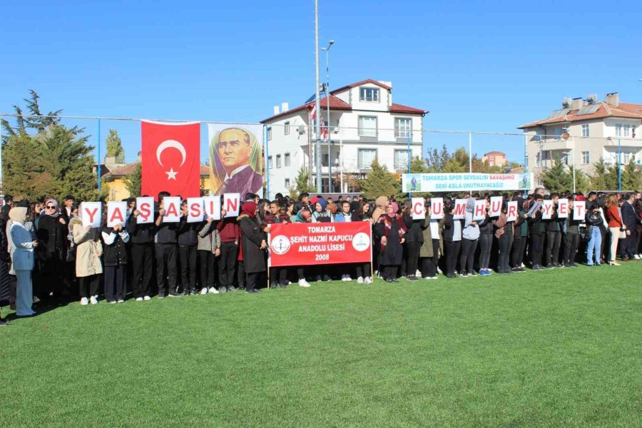 Develi Ve Tomarza’da ’cumhuriyet’ Coşkusu