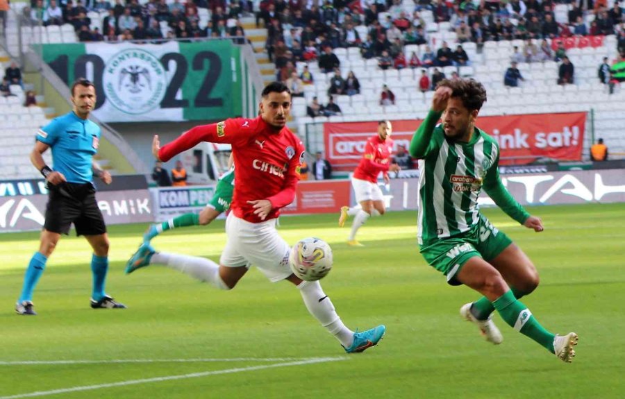 Spor Toto Süper Lig: Konyaspor: 0 - Kasımpaşa: 0 (ilk Yarı)