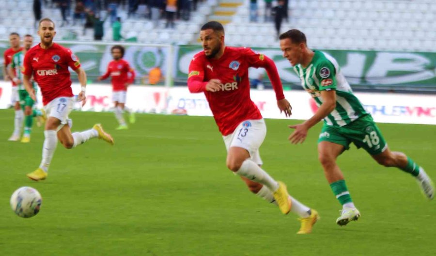 Spor Toto Süper Lig: Konyaspor: 0 - Kasımpaşa: 0 (ilk Yarı)