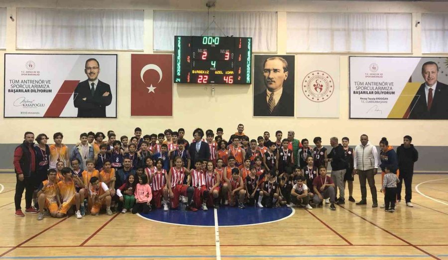 Karaman’da Düzenlenen Basketbol Turnuvası Sona Erdi