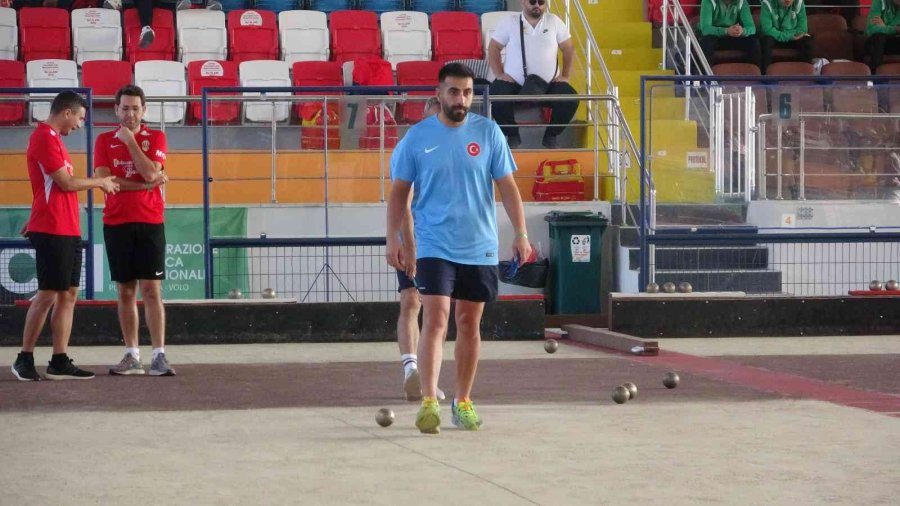 Dünya Tekler-karışık Çiftler Bocce Şampiyonaları, Mersin’de Başladı