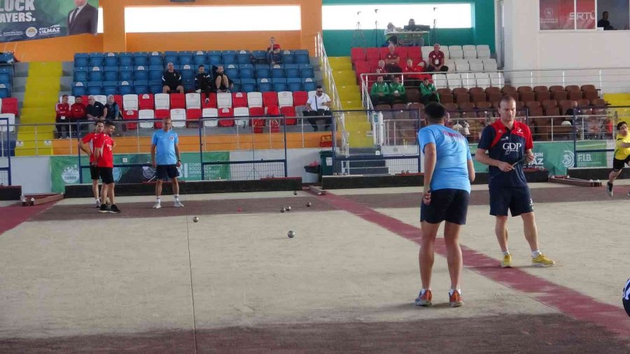 Dünya Tekler-karışık Çiftler Bocce Şampiyonaları, Mersin’de Başladı