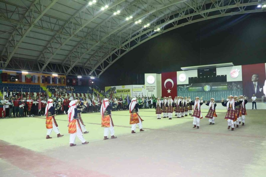 Dünya Tekler-karışık Çiftler Bocce Şampiyonaları Başladı