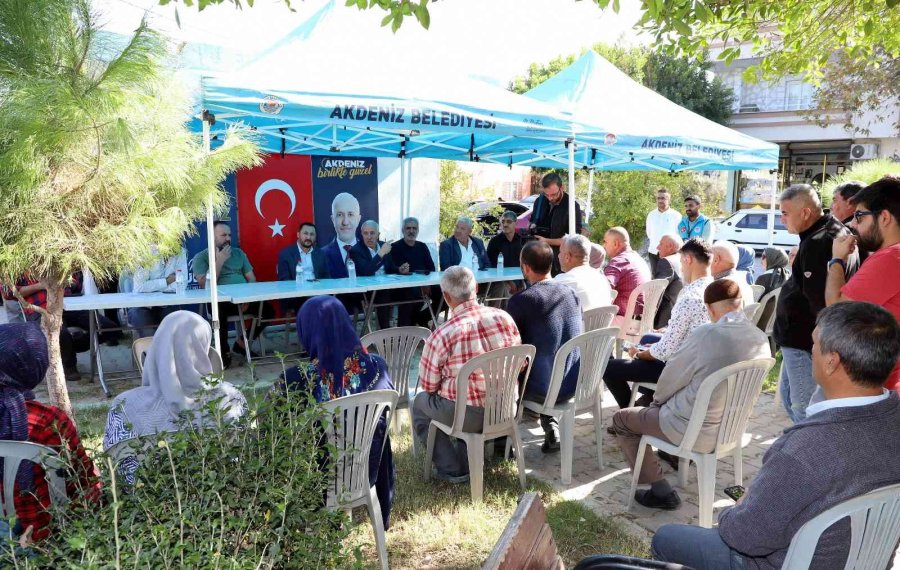 Başkan Gültak, Halkın Sıkıntı Ve Taleplerini Yerinde Dinledi