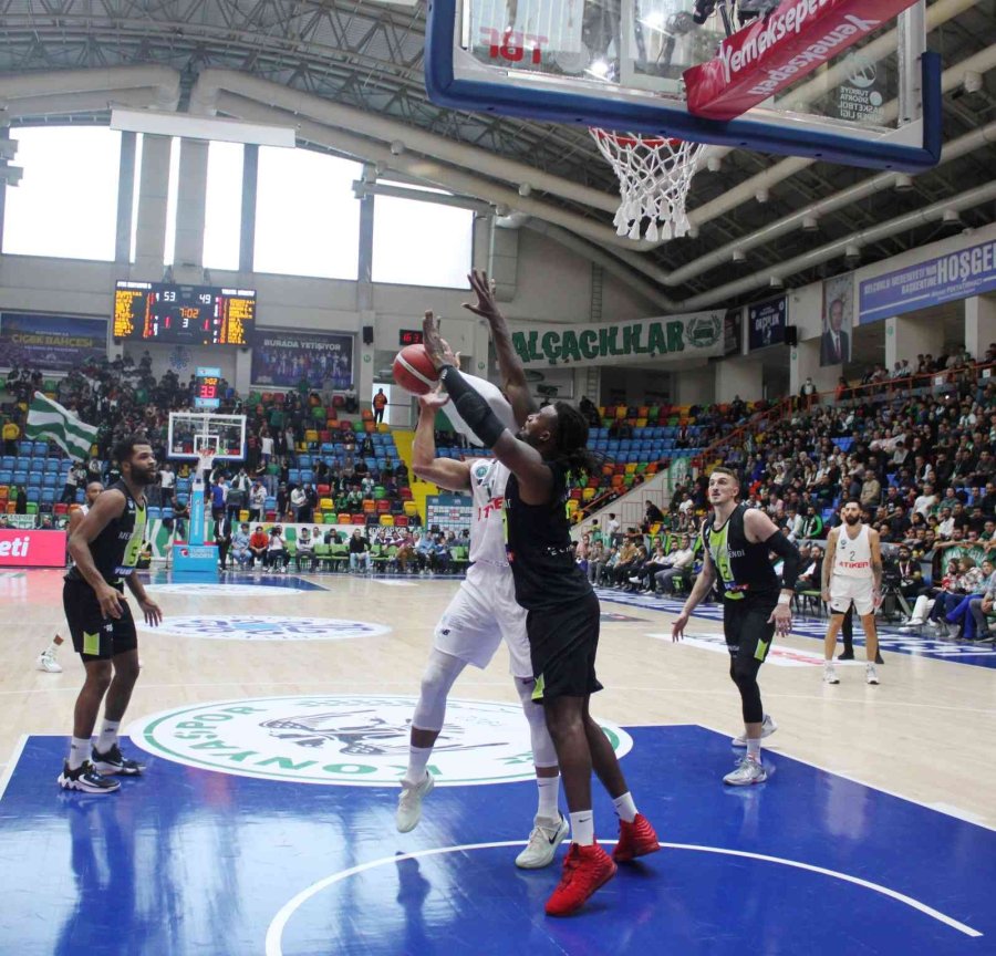 Basketbol Süper Ligi: Konyaspor Basketbol: 91 - Merkezefendi Belediyesi: 92