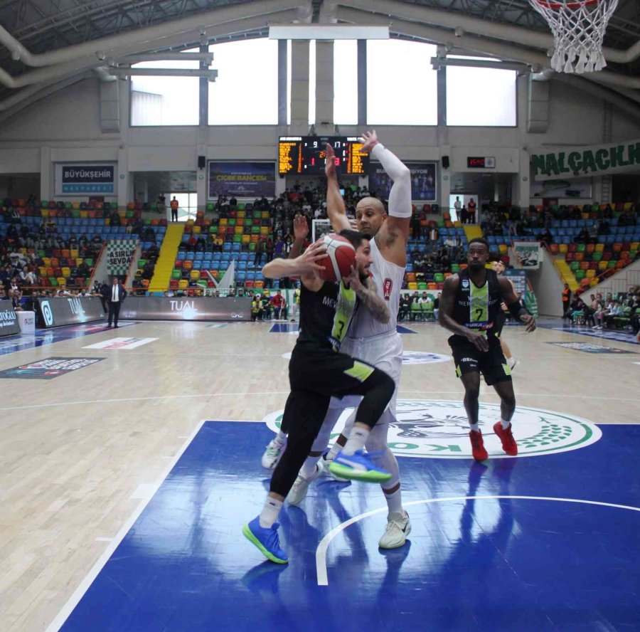 Basketbol Süper Ligi: Konyaspor Basketbol: 91 - Merkezefendi Belediyesi: 92