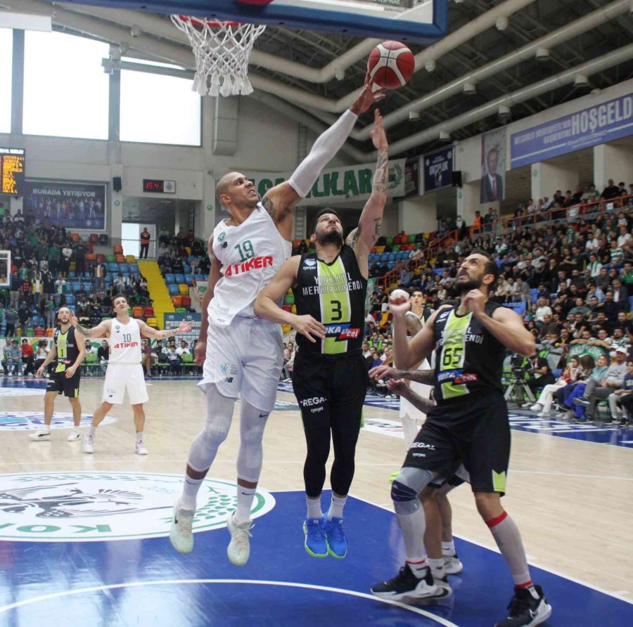 Basketbol Süper Ligi: Konyaspor Basketbol: 91 - Merkezefendi Belediyesi: 92