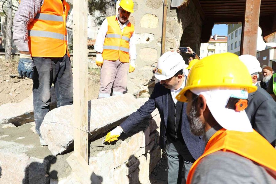 Seydişehir’de Seyyid Harun Veli Çevre Düzenlemesi 2. Etabının Temeli Atıldı