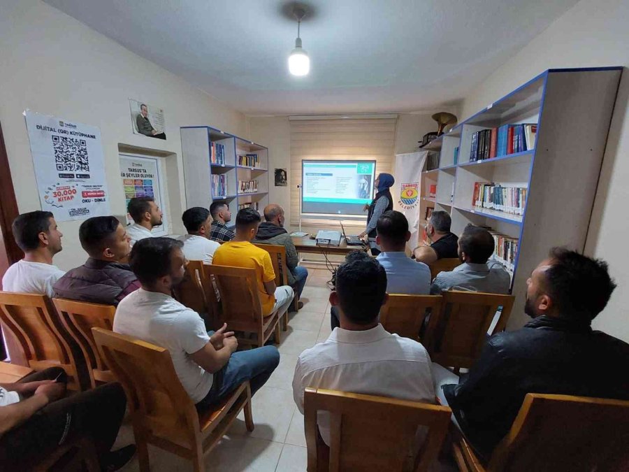 Tarsus’ta 120 Mahallede Bağımlılıkla Mücadele Semineri Düzenlendi