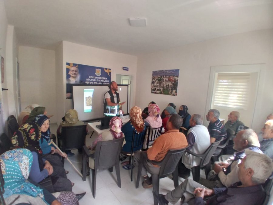 Tarsus’ta 120 Mahallede Bağımlılıkla Mücadele Semineri Düzenlendi