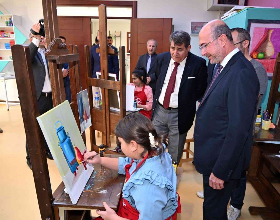 Kaymakam Tortop: "sanat Ve Tasarım Atölyesi Çocuklarımıza Yeni Ufuklar Kazandıracak”