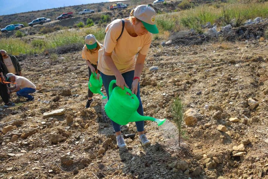 Akkuyu Nükleer A.ş. Çalışanları ’geleceğe Nefes’ Etkinliği Çerçevesinde Fidan Dikti