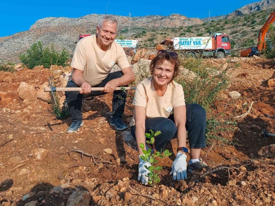 Akkuyu Nükleer A.ş. Çalışanları ’geleceğe Nefes’ Etkinliği Çerçevesinde Fidan Dikti