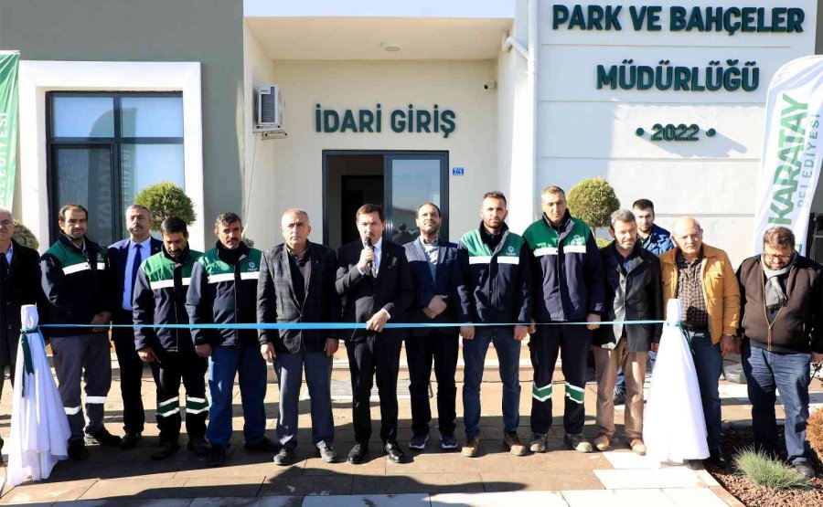 Karatay’a Yeni Park Ve Bahçeler Müdürlüğü Yeni Hizmet Binası