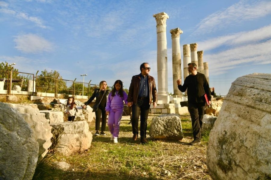 Vali Pehlivan, Soli Pompeipolis Antik Kenti’nde İncelemelerde Bulundu