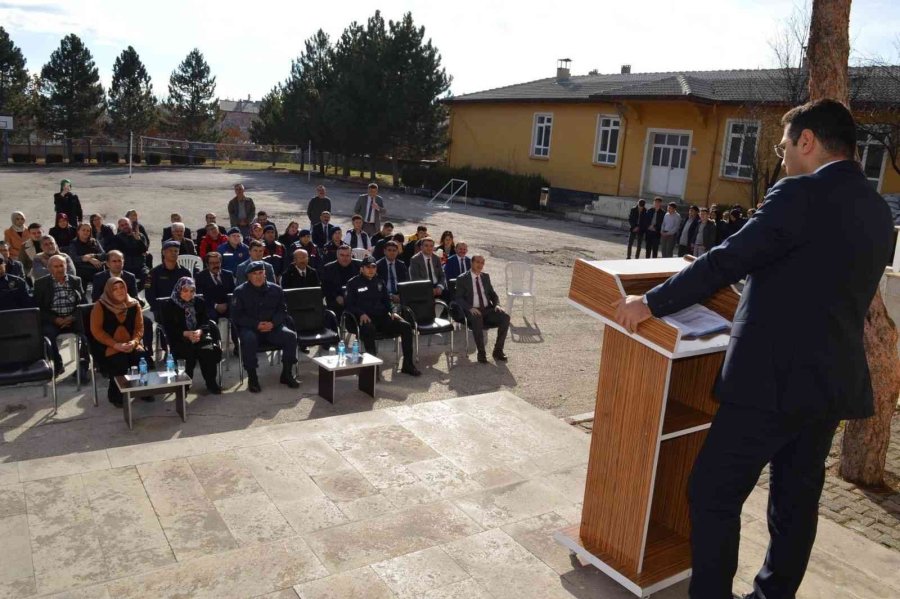 Hüyük Şehit Polis Memuru Kadir Ozan Yüce Kütüphanesi Hizmete Açıldı