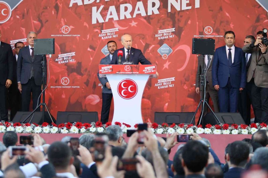 Mhp Genel Başkanı Bahçeli: "saraçhane Kumpası Tutmaz"