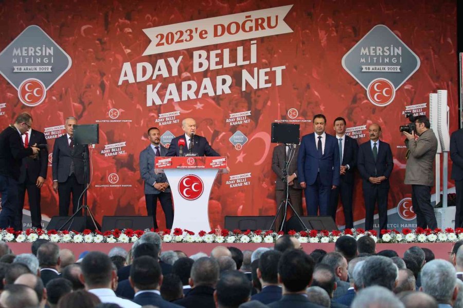 Mhp Genel Başkanı Bahçeli: "saraçhane Kumpası Tutmaz"