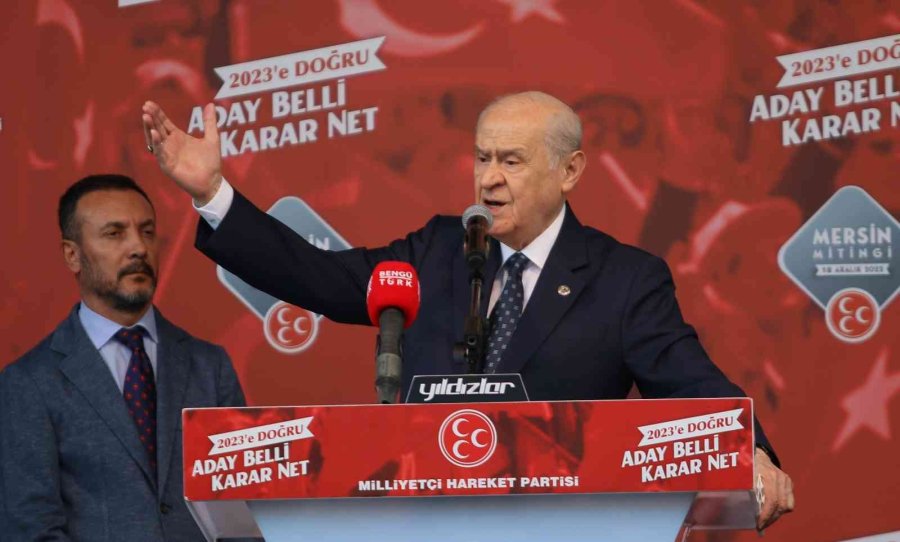 Mhp Genel Başkanı Bahçeli: "saraçhane Kumpası Tutmaz"