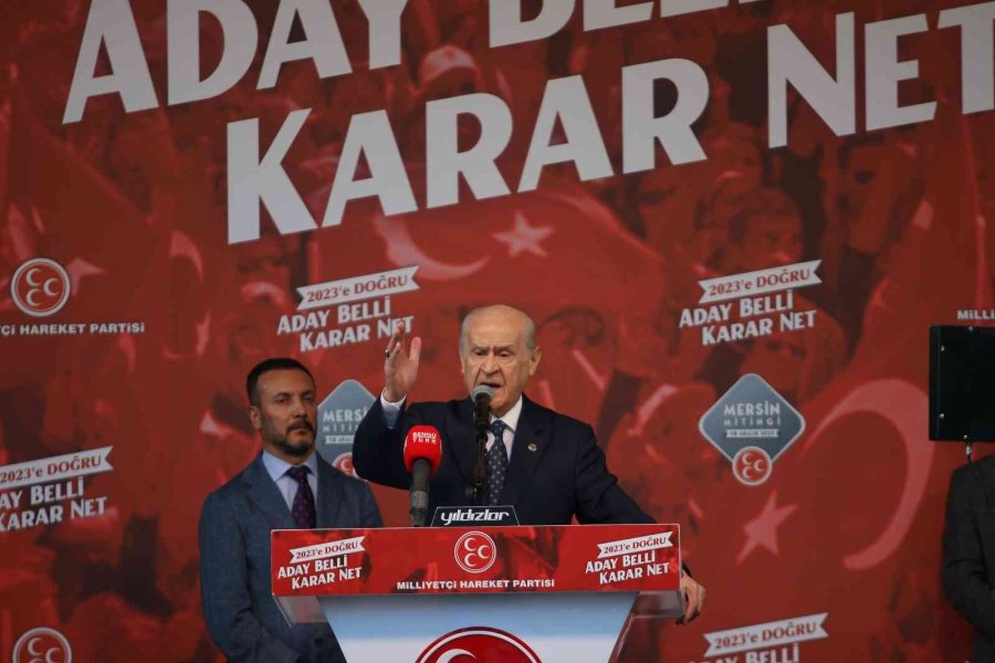 Mhp Genel Başkanı Bahçeli: "saraçhane Kumpası Tutmaz"