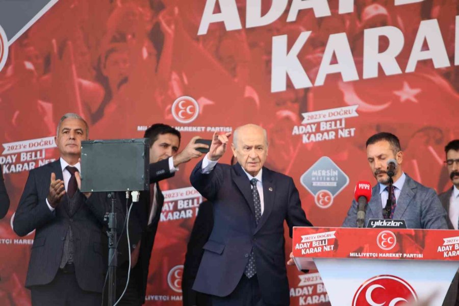 Mhp Genel Başkanı Bahçeli: "saraçhane Kumpası Tutmaz"