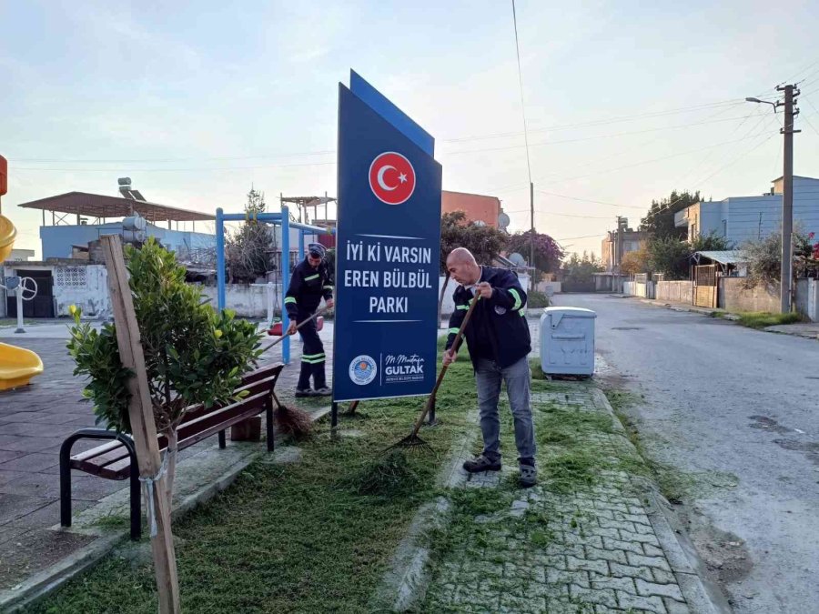 Akdeniz’de Yeşil Alan Ve Spor Tesisleri Bakımdan Geçiyor