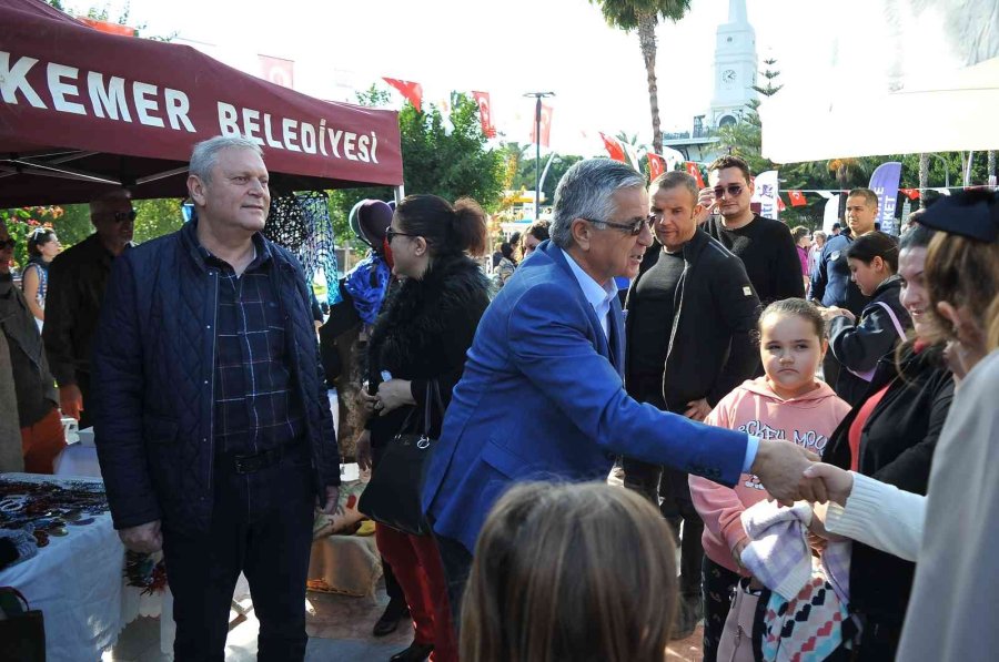 Kemer’de Üreten Ev Hanımları Etkinliği