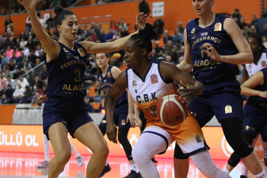 Kadınlar Basketbol Süper Ligi: Çbk Mersin Yenişehir Belediyesi: 77 - Fenerbahçe: 68