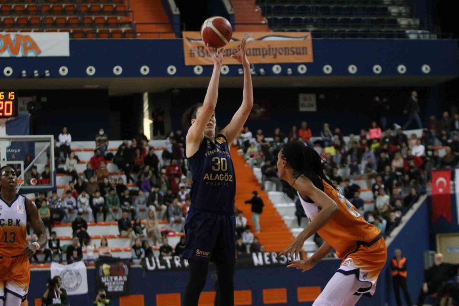 Kadınlar Basketbol Süper Ligi: Çbk Mersin Yenişehir Belediyesi: 77 - Fenerbahçe: 68