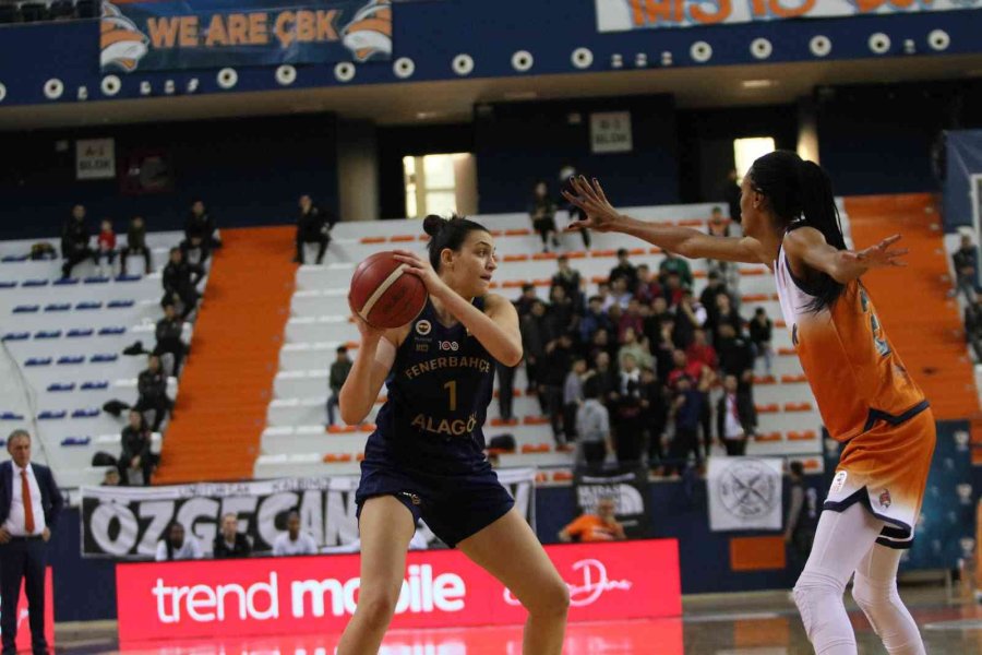 Kadınlar Basketbol Süper Ligi: Çbk Mersin Yenişehir Belediyesi: 77 - Fenerbahçe: 68