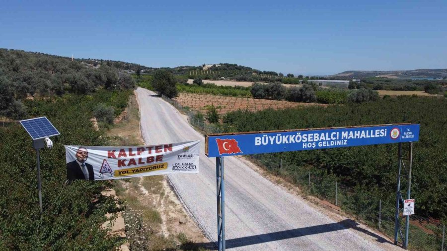 Tarsus Belediyesi 340 Kilometre Asfalt Döktü