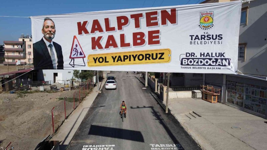 Tarsus Belediyesi 340 Kilometre Asfalt Döktü