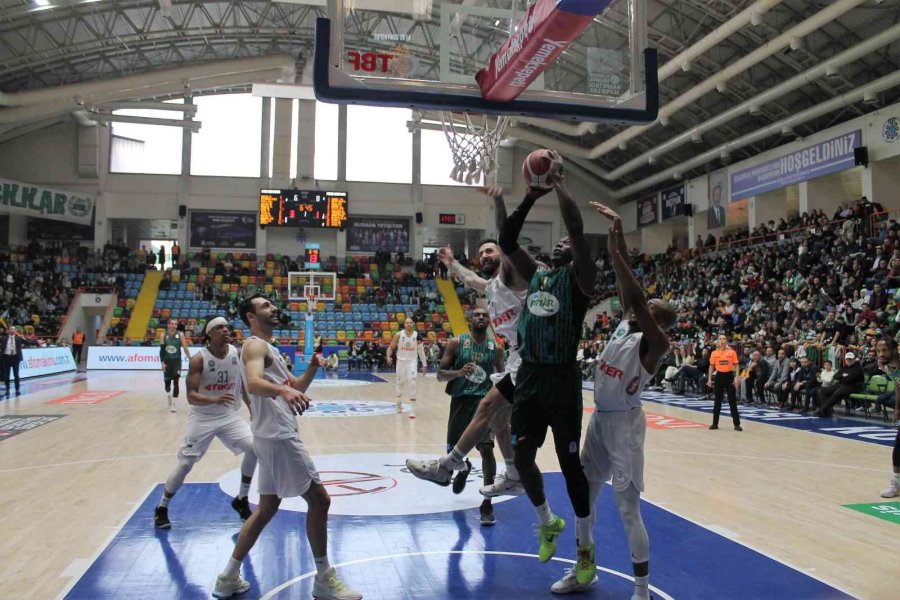 Basketbol Süper Ligi: Konyaspor: 71 - Pınar Karşıyaka: 82