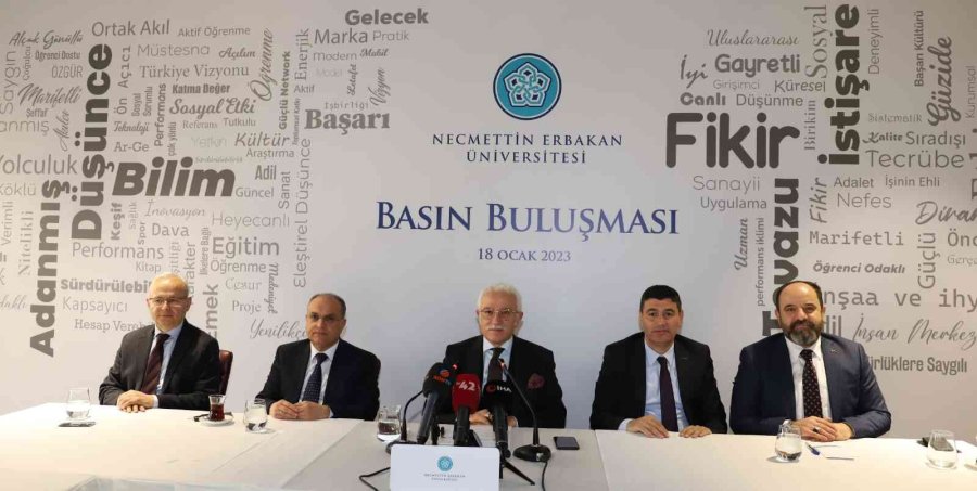 Neü Rektörü Prof. Dr. Cem Zorlu: “temel Felsefemiz: Başarı”