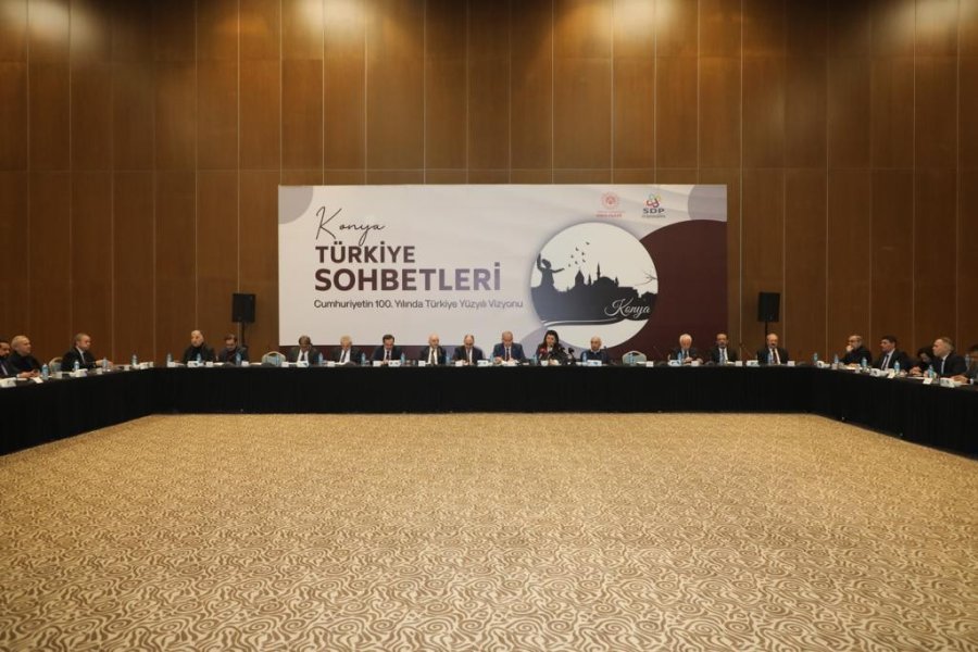 Türkiye Sohbetleri’nde Konya Buluşması Yapıldı