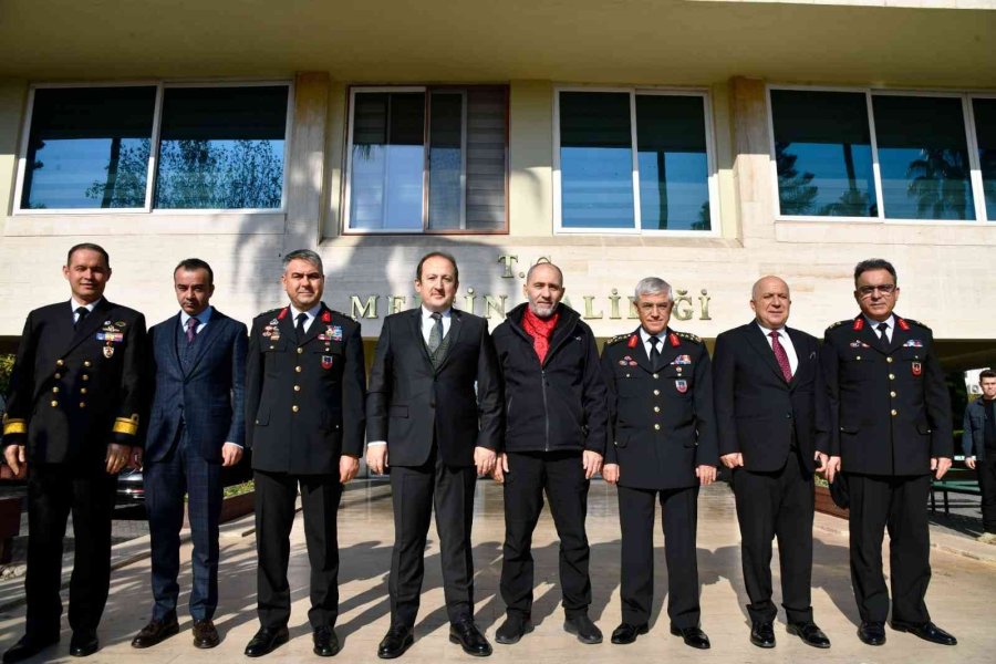 Jandarma Genel Komutanı Orgeneral Arif Çetin Mersin’de