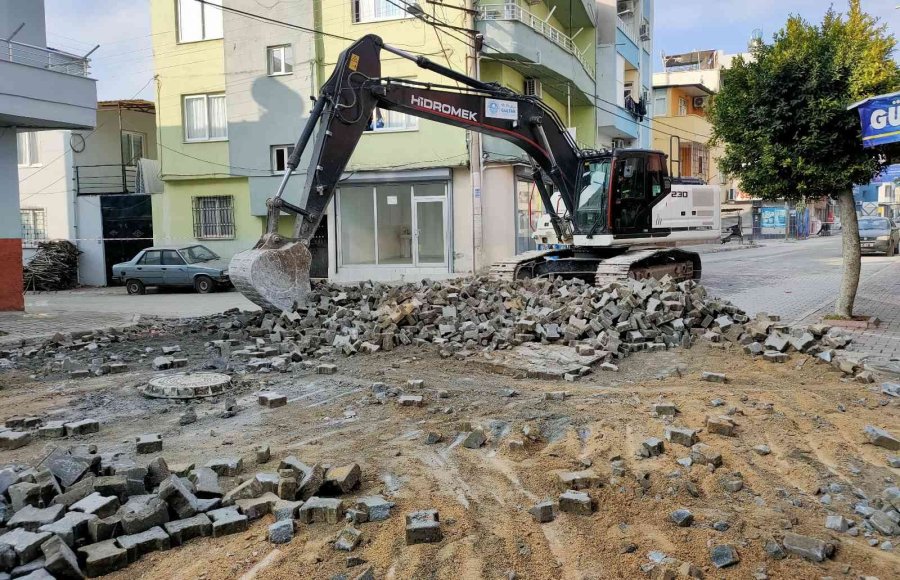 Güneş Mahallesindeki Yol Çilesi Bitiyor