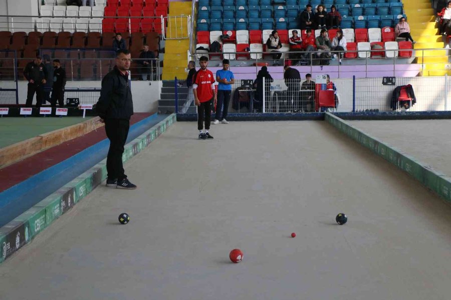 Bocce Gençler Ve Büyükler Türkiye Şampiyonası Başladı