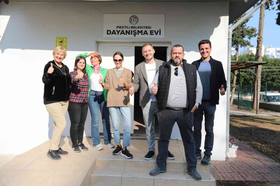 Mersin’de Yaşayan Ruslar, Mezitli Dayanışma Evini Gezdi