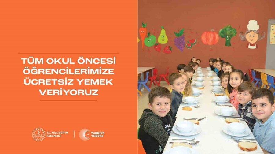 Mersin’de 37 Bin Öğrenciye Ücretsiz Yemek Verilecek