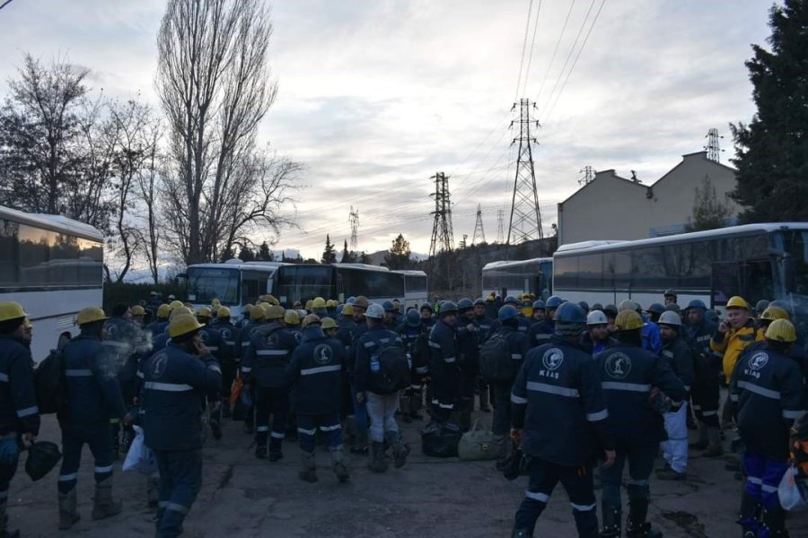 Nallıhan’da Madencilerden Deprem Bölgesine Yardım Eli