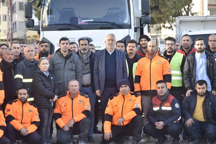 Adana Büyükşehir, Felaketin Yaralarının Sarılması İçin Teyakkuzda