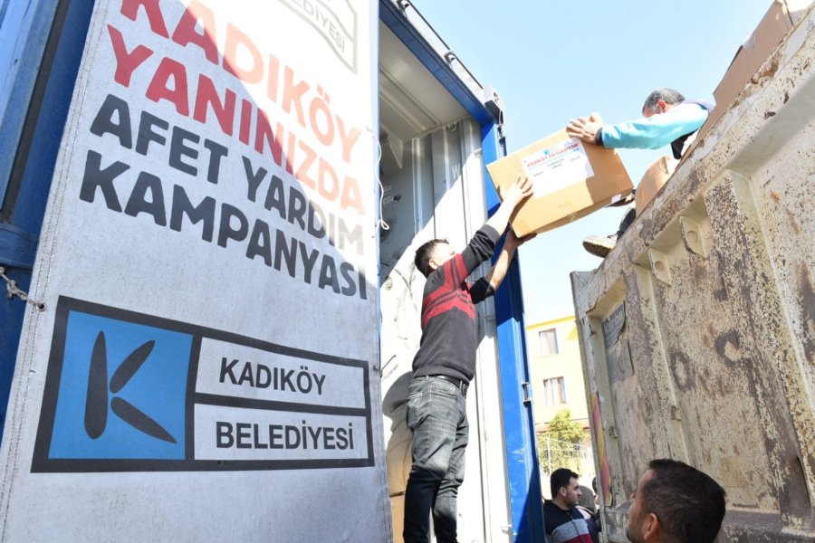 Kadıköy Belediye Başkanı Odabaşı Afet Bölgesinde