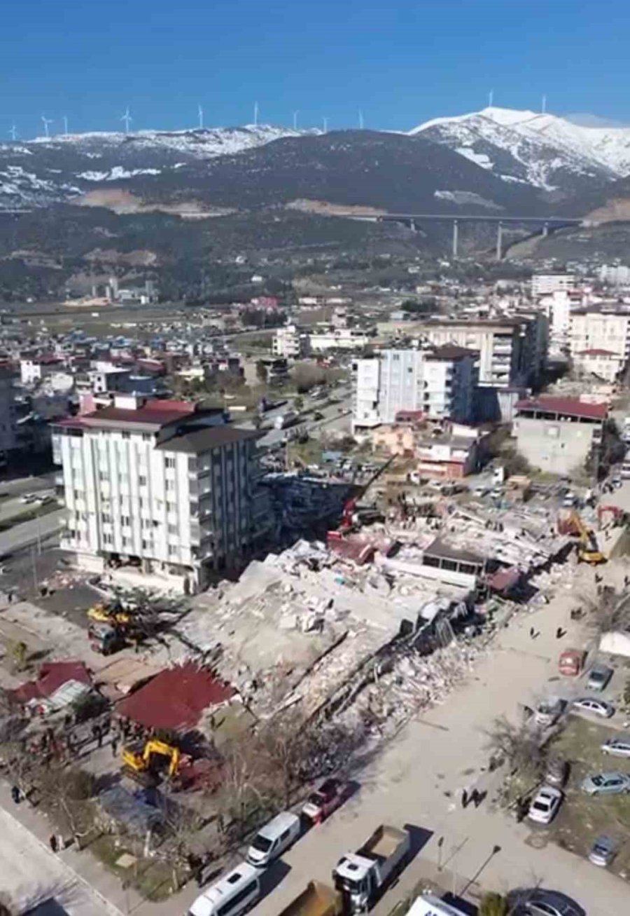 Gaziantep’te Çadır Kent Havadan Görüntülendi