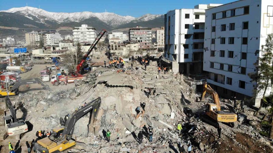 Nurdağı’ndaki Durum Dron İle Havadan Görüntülendi