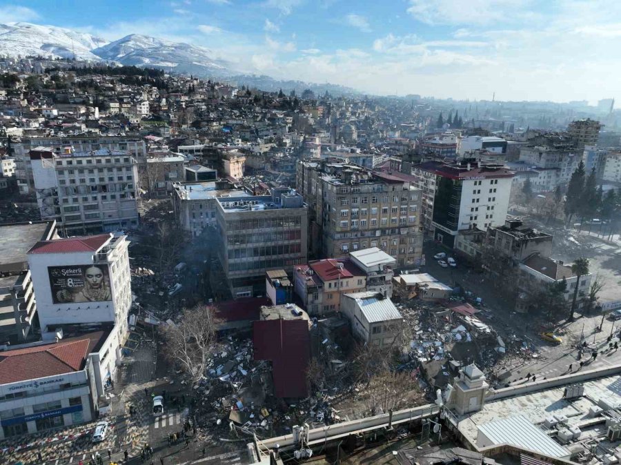 Kahramanmaraş’taki Yıkım Havadan Görüntülendi