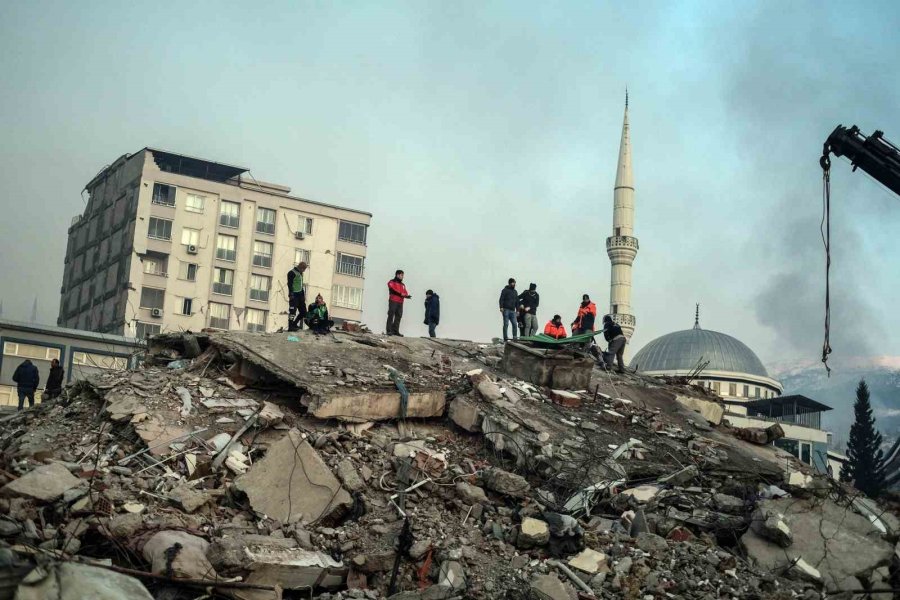 Kahramanmaraş’taki Büyük Yıkım Havadan Görüntülendi